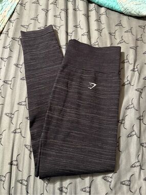 Gymshark Black Heathered Leggings